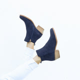 Rio Boot - Navy, Olive & Tan