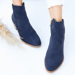 Rio Boot - Navy, Olive & Tan