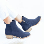 Rio Boot - Navy, Olive & Tan
