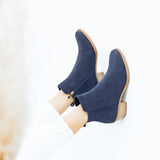 Rio Boot - Navy, Olive & Tan