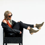 Rio Boot - Navy, Olive & Tan