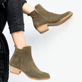 Rio Boot - Navy, Olive & Tan