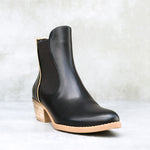 Fia Boot - Tan, Black & Olive