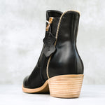 Fia Boot - Tan, Black & Olive