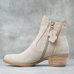 Fia Boot - Tan, Black & Olive