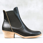 Fia Boot - Tan, Black & Olive
