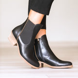 Fia Boot - Tan, Black & Olive